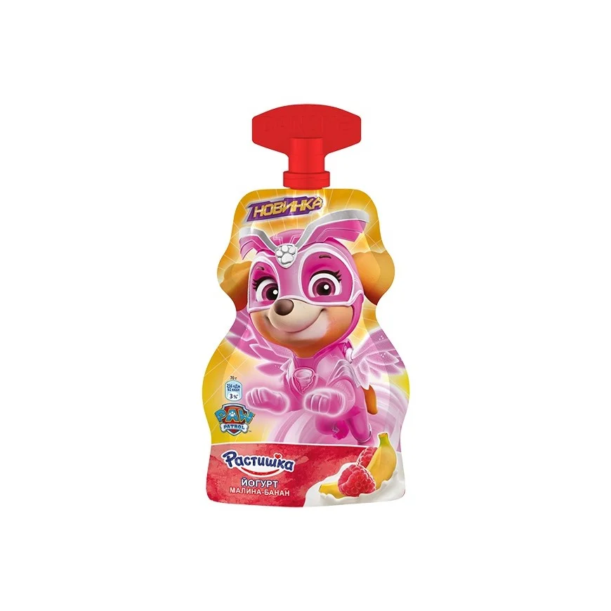 Йогурт Растишка дой/пак  Малина-Банан 70 г