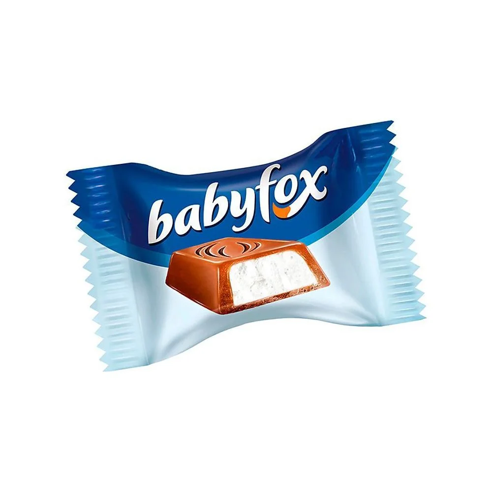 Конфеты шокол BabyFox с молочной начинкой