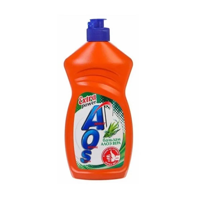 Средство AOS для посуды Алоэ вера 450г