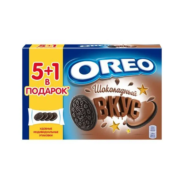 Печенье Oreo с какао начинкой 228 г