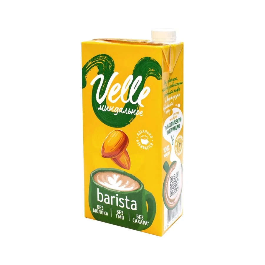 Напиток растительный Velle Миндальный 1л