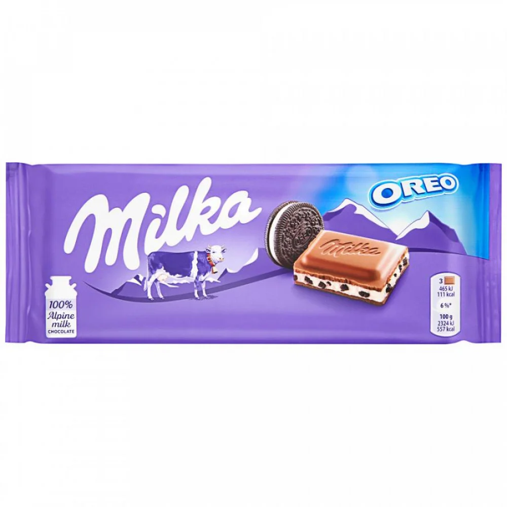 Шоколад Milka Орео молочный 100г