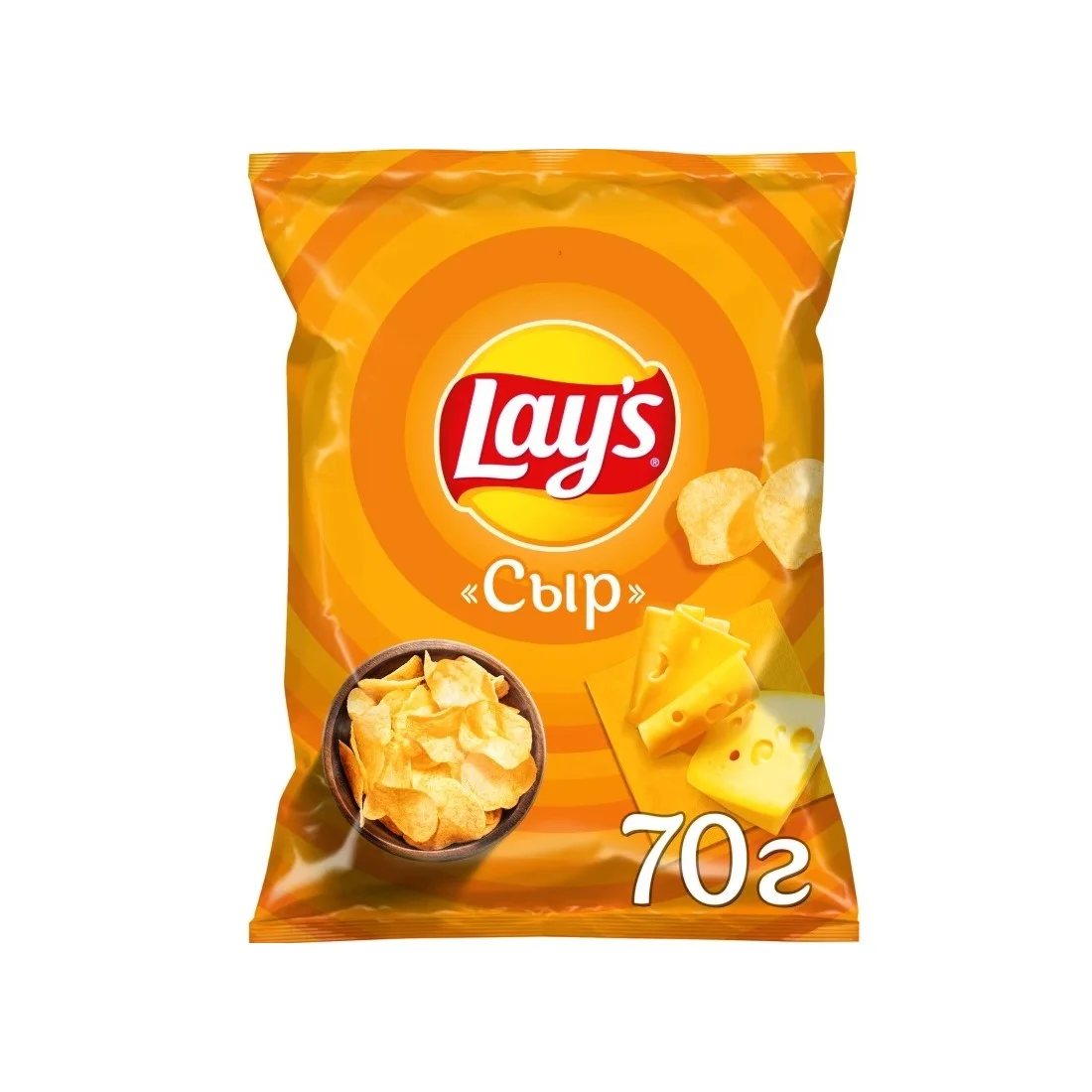 Чипсы Лейс Сыр 70 г