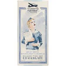 Шоколад Старбрук Эалайнс молочный с дробл фундуком