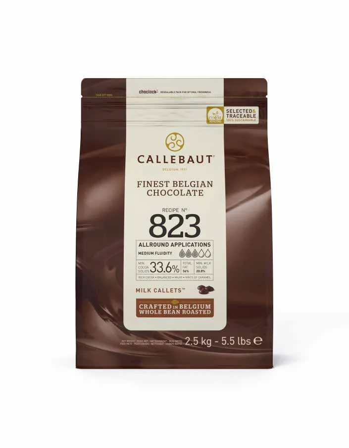 Шоколад Callebaut 33.6% молочный