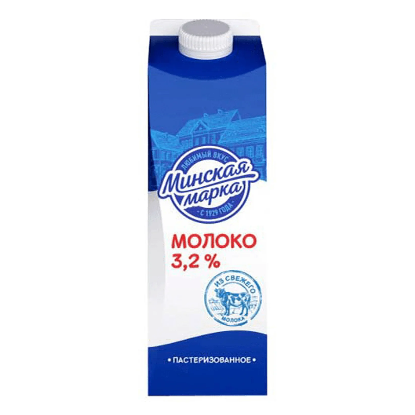 Молоко Минская Марка пастеризованное 3,2% 1000мл