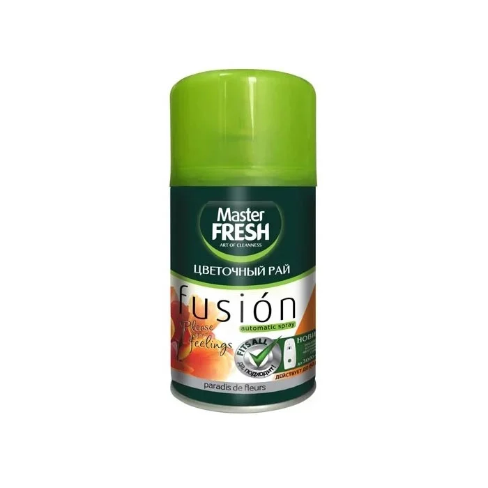Освежитель Master FRESH сменный баллон Цветочный рай 300мл