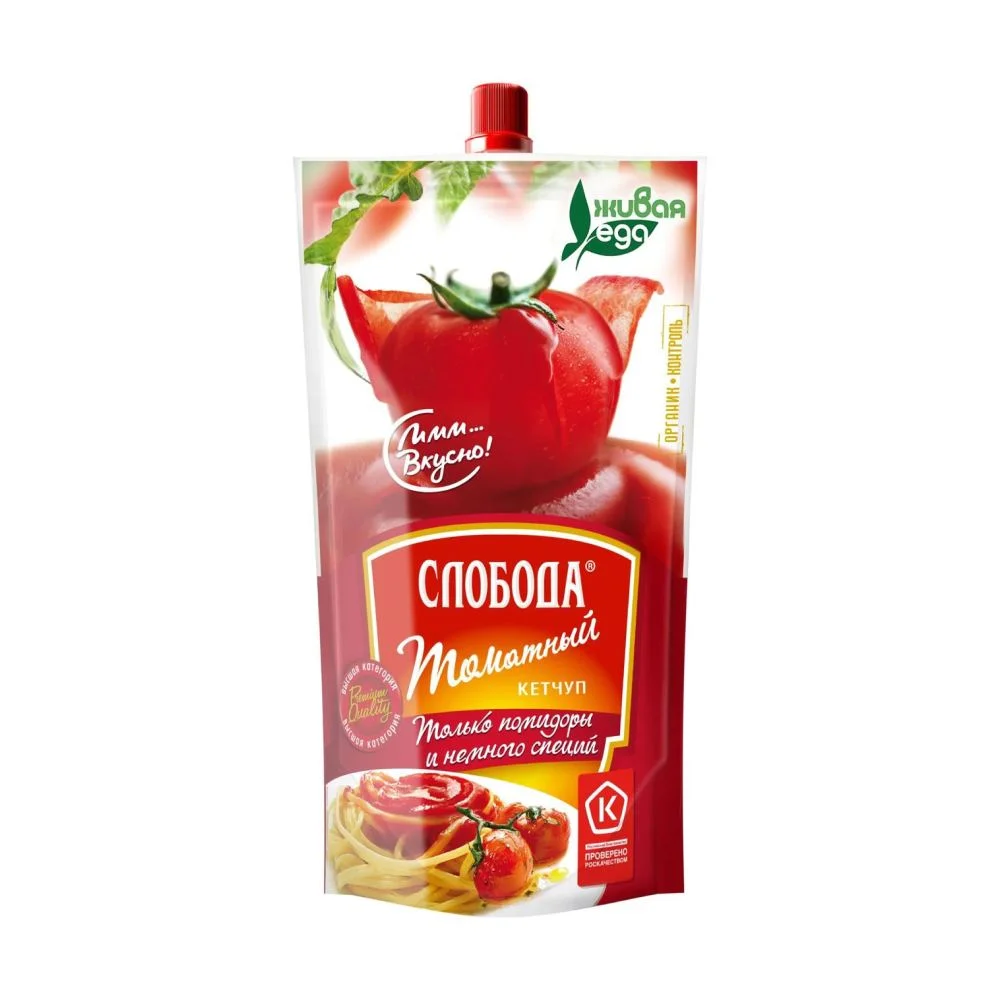 Кетчуп Слобода д/п  Томатный 320 г