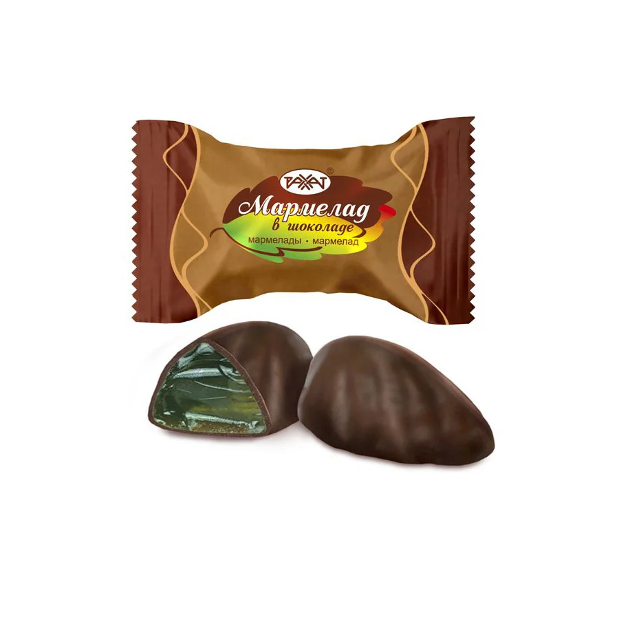 Конфеты Мармелад в шоколаде Рахат