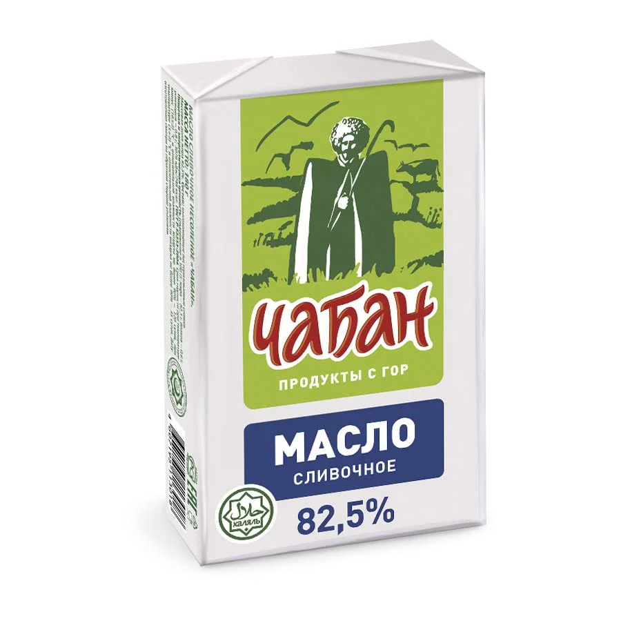 Масло сливочное Чабан Халяль 82.5% 180г