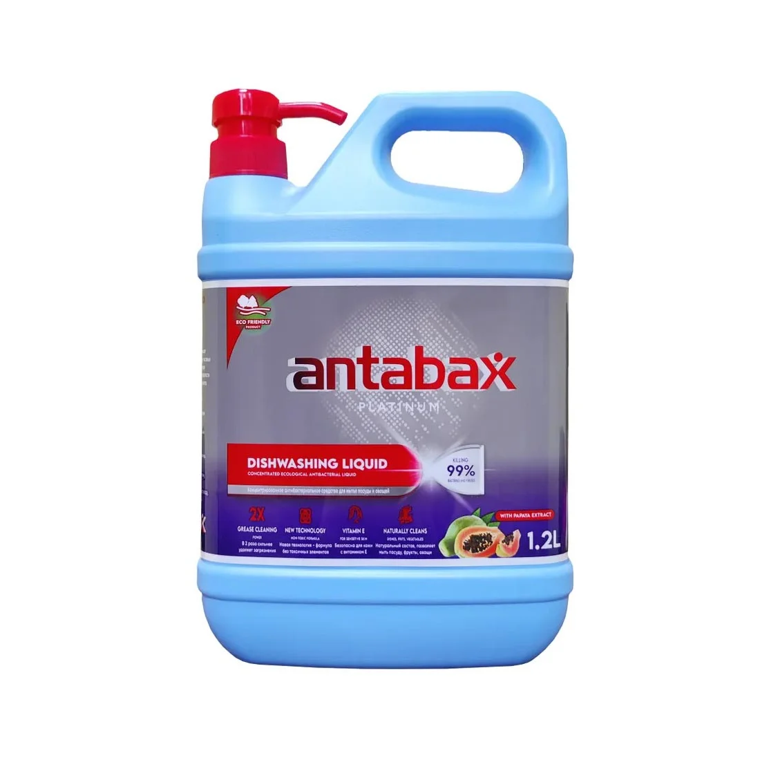 Средство Antabax для посуды 1.2л Папайя