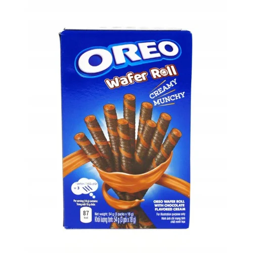 Печенье Oreo Чоко вафельные трубочки 54 г