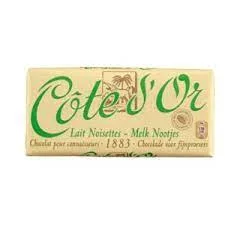 Шоколад Cote d'or молочный с дробленым фундуком