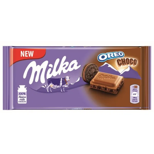 Шоколад Milka & OREO Choco 100г