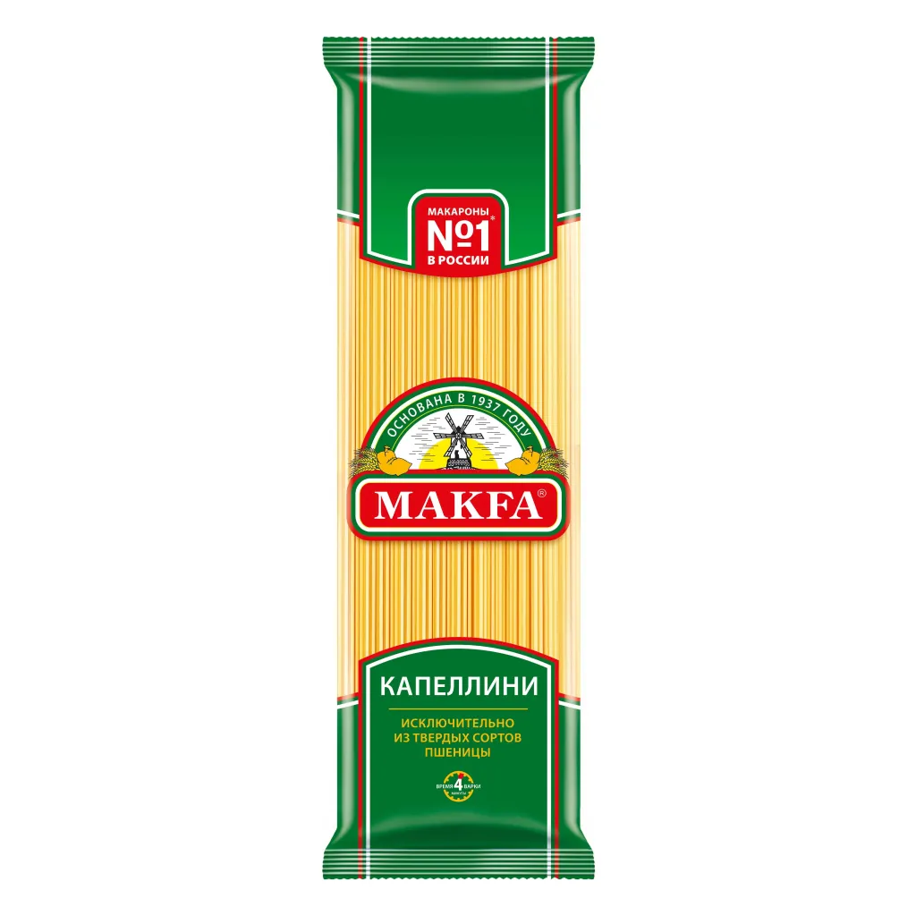Макароны Makfa Капеллини вермишель 450г
