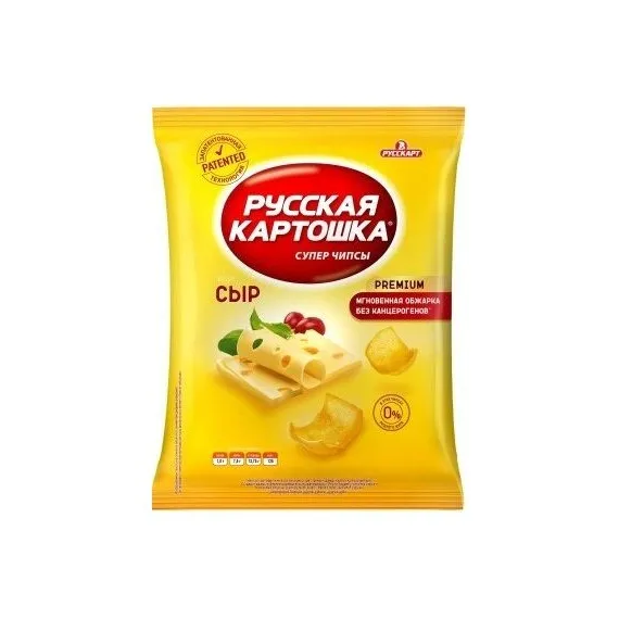 Чипсы Русская Картошка сыр 140 г