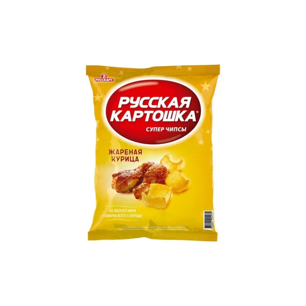 Чипсы Русская Картошка Жареная курица 140 г