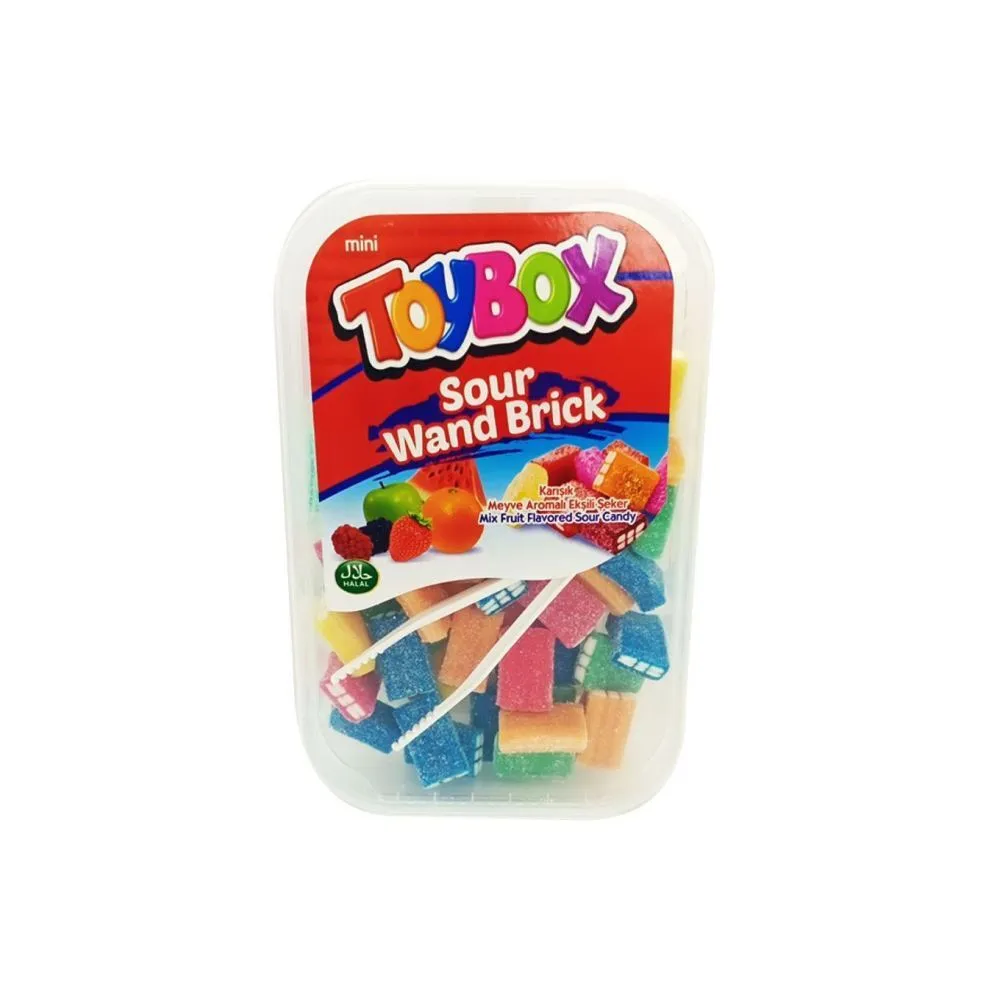 Мармелад жевательный TOYBOX кислые бруски 200 г