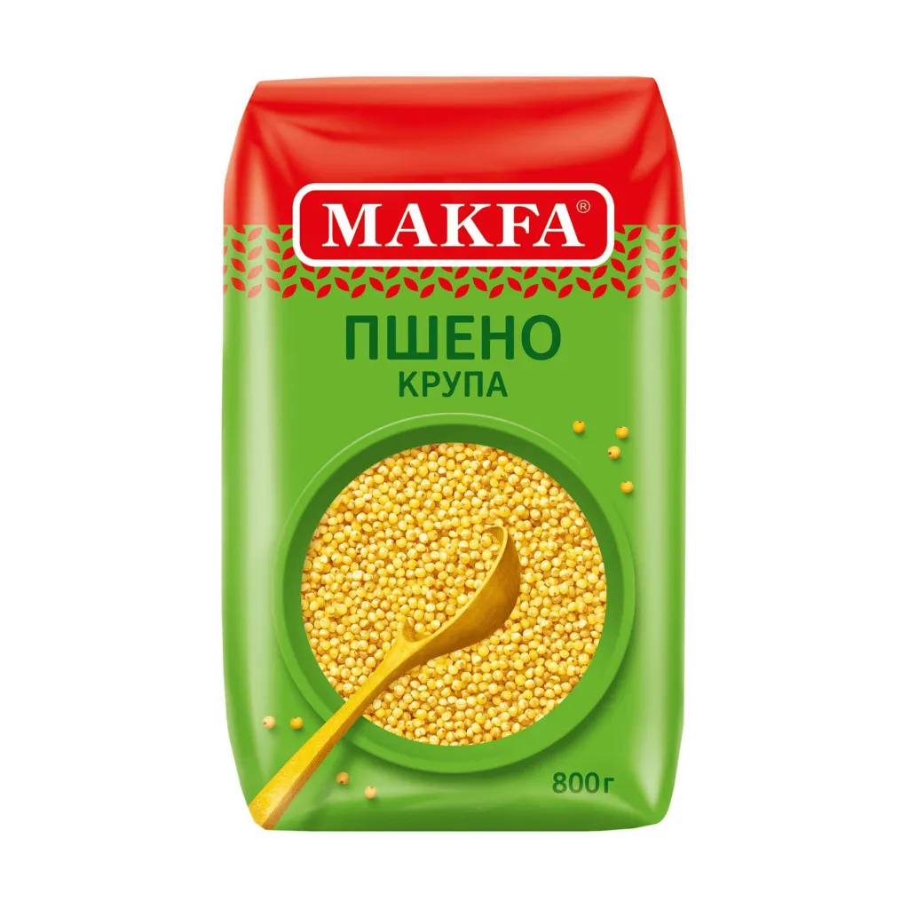 Крупа Makfa Пшено шлифованное 800г