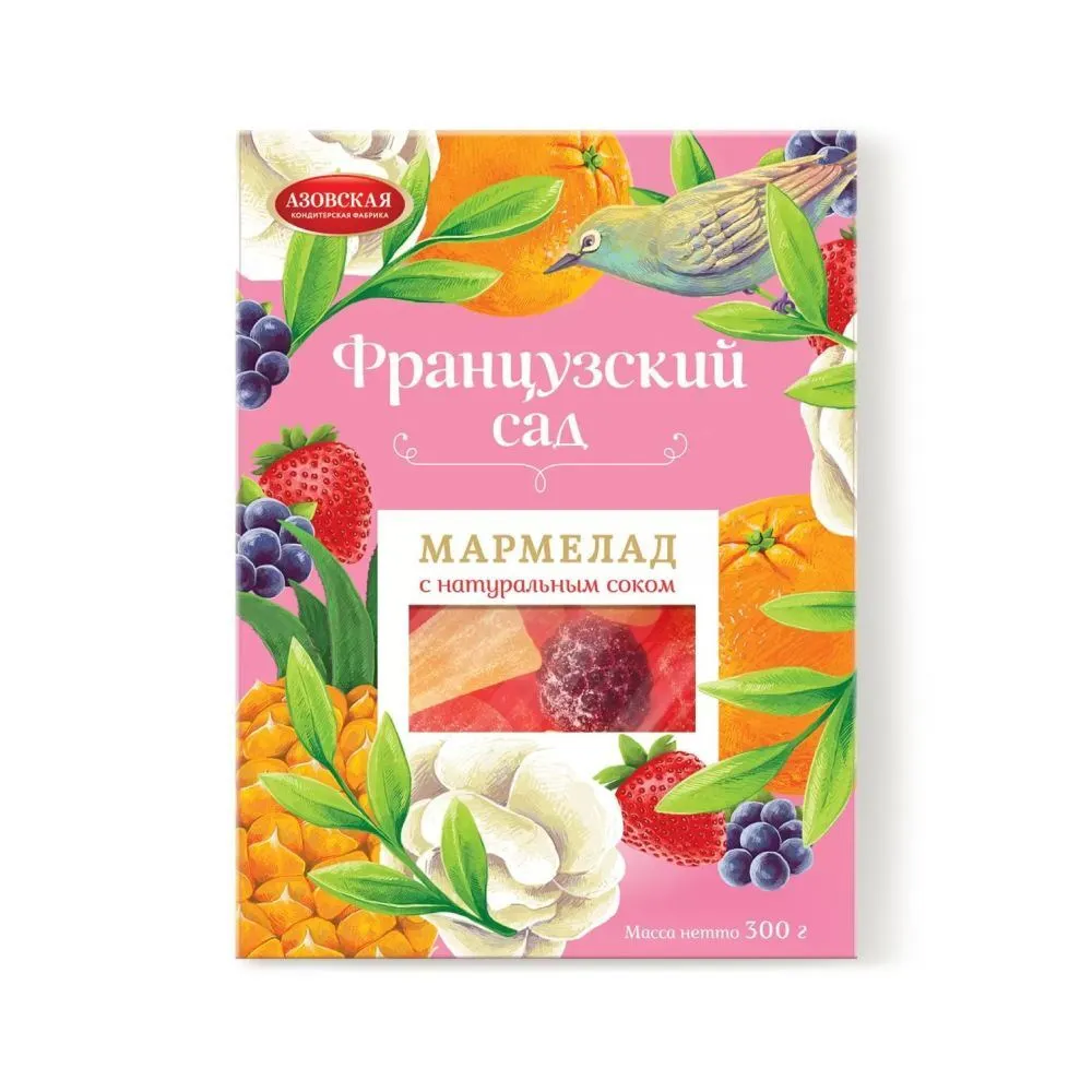 Мармелад Азовская Французский Сад 300 г