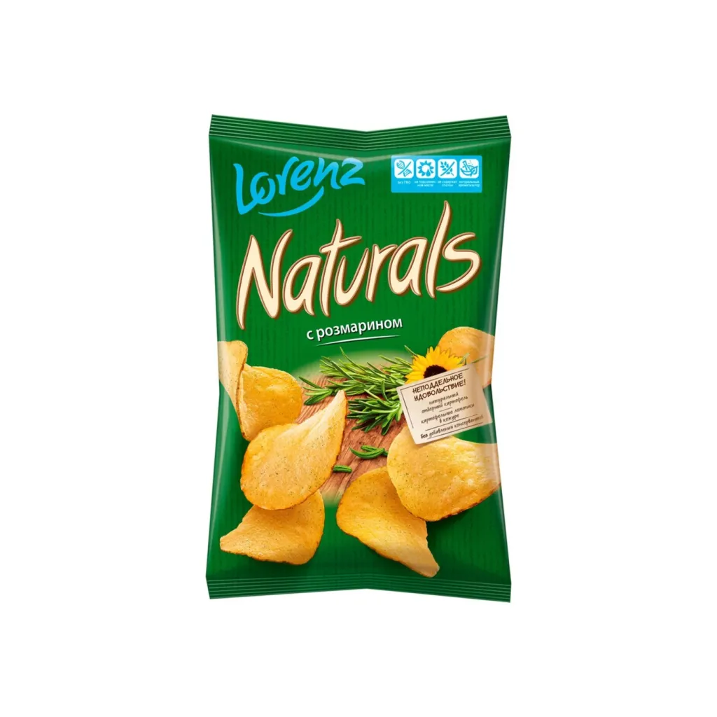Чипсы Натуралс с розмарином 100 г