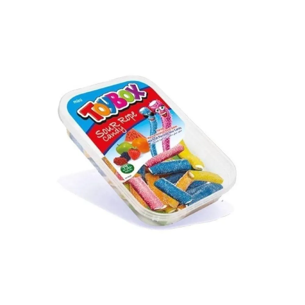 Мармелад жевательный TOYBOX кислая лента короткая 200 г