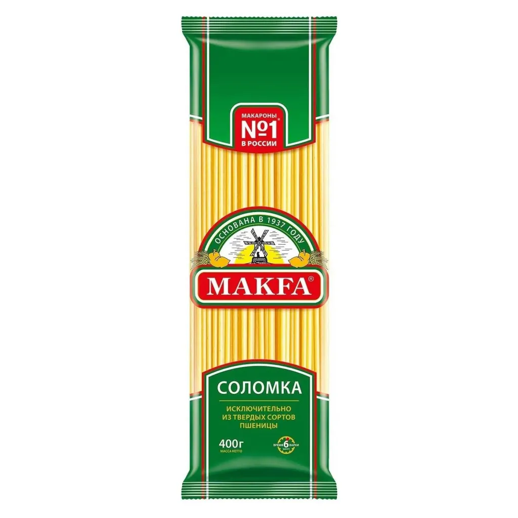 Макароны Makfa Соломка 400г