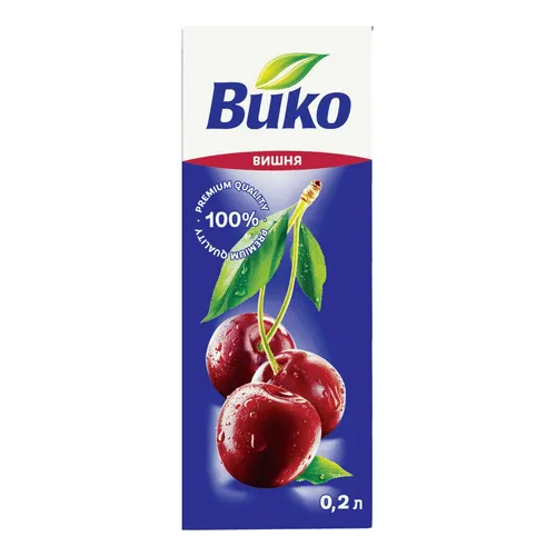 Сок Вико 0,2л вишневый