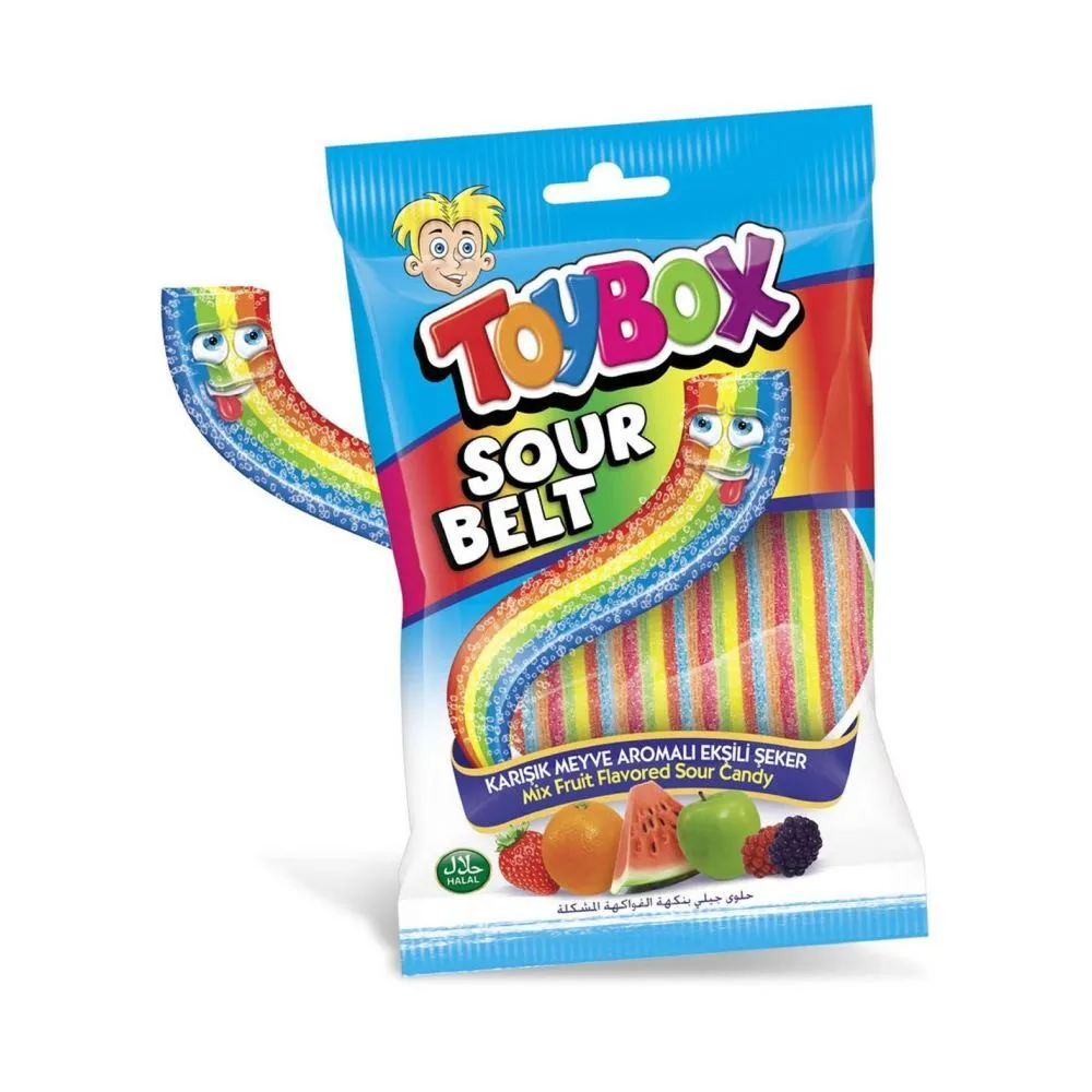 Мармелад жевательный TOYBOX кислая радуга 80г