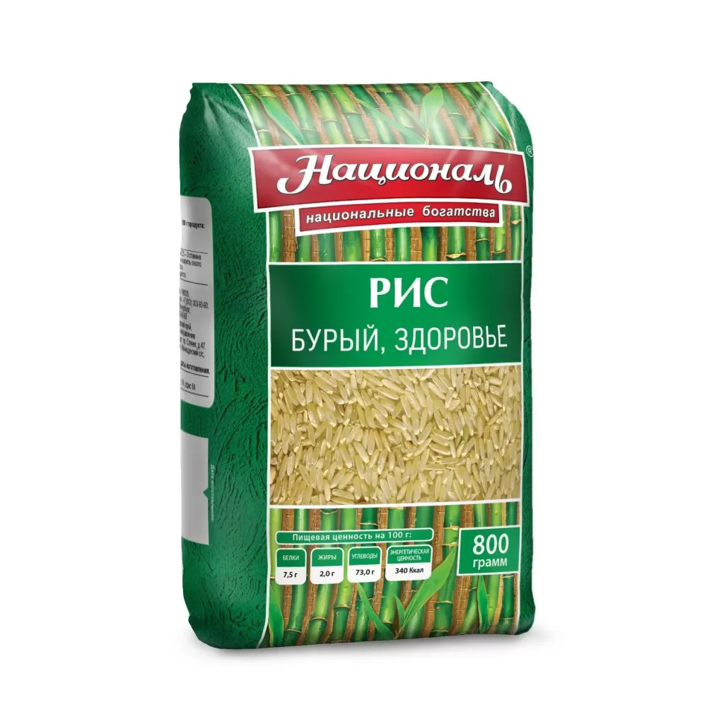 Рис Националь Здоровье 800г