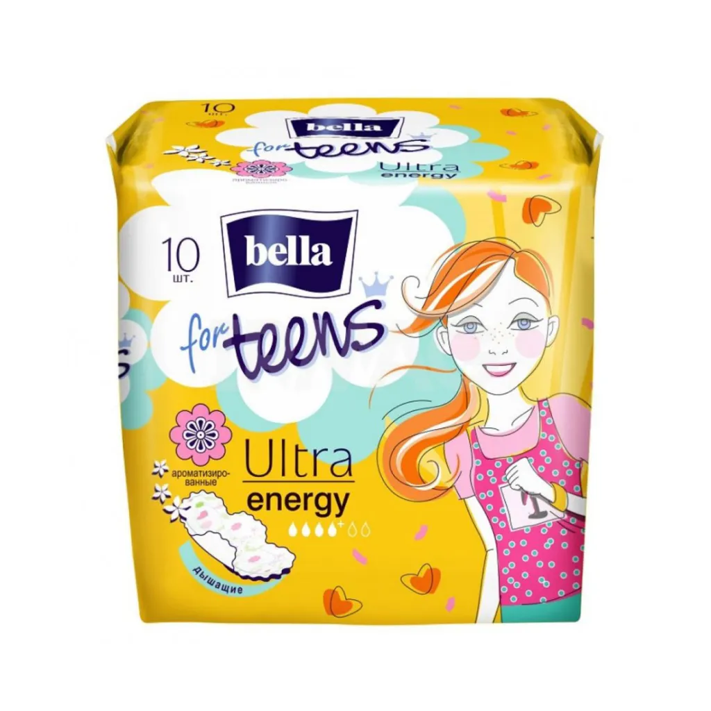 Прокладки Bella for Teens Ultra Energy Deo 10шт
