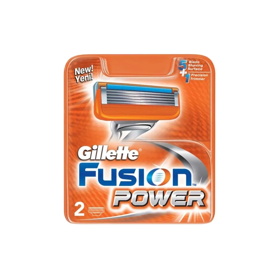 Кассеты для бритья Gillette Фьюжн Пауэр 2шт