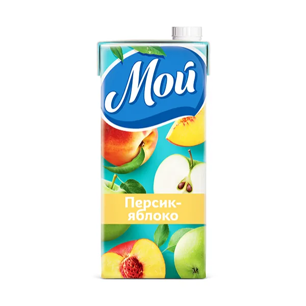 Нектар Мой 0,95л Персик яблоко