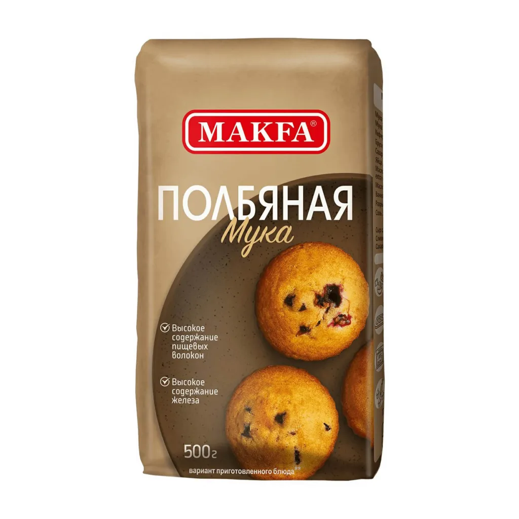 Мука Makfa полбяная 500г