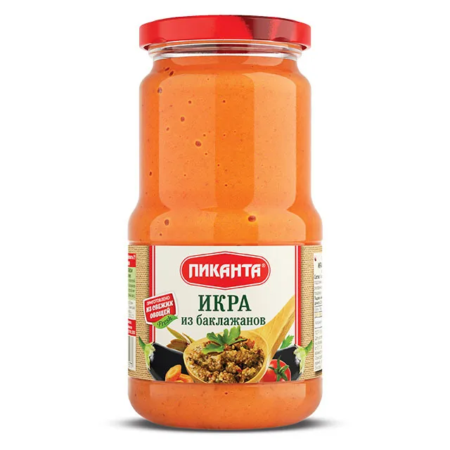 Икра Пиканта из баклажан ст/б 520 г