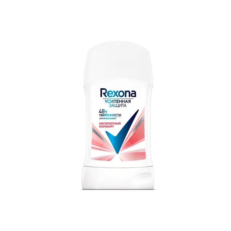 Дезодорант Rexona 40мл стик Абсолют комфорт