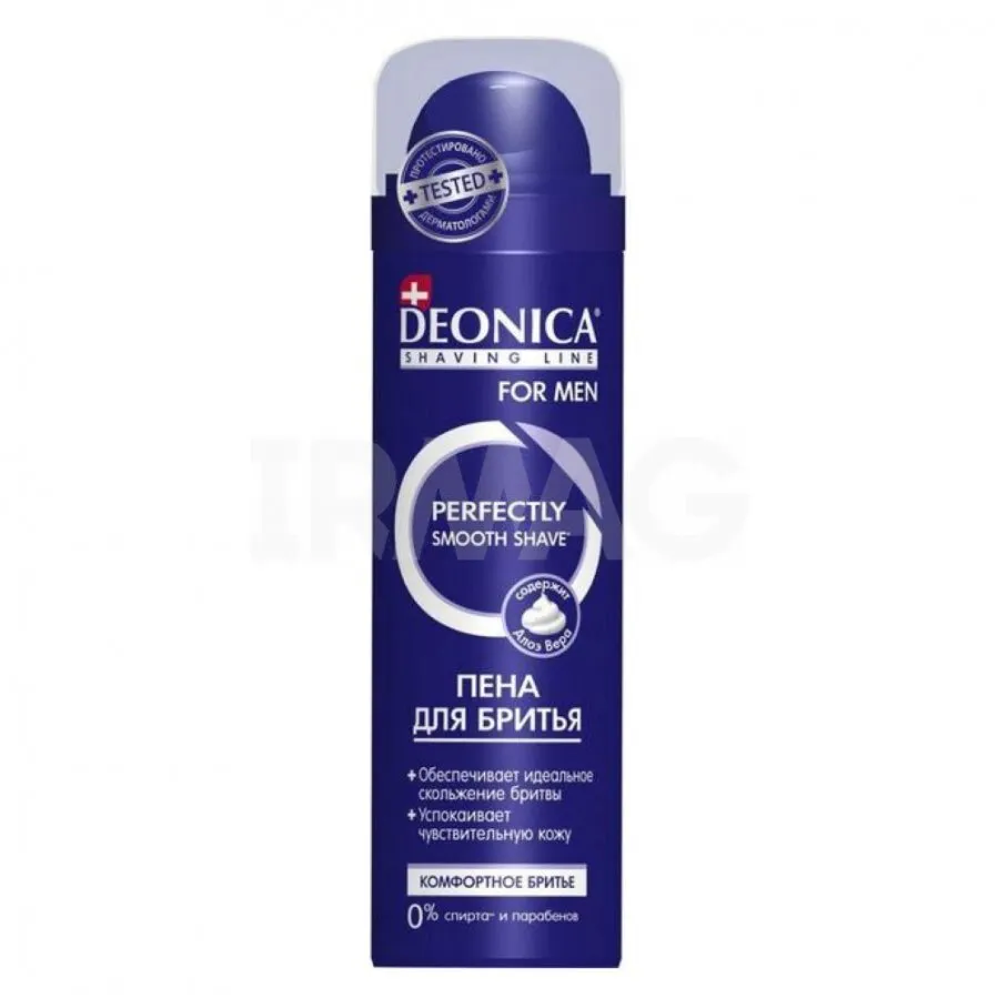 Пена для бритья Deonica Men Комфортное бритье 240мл