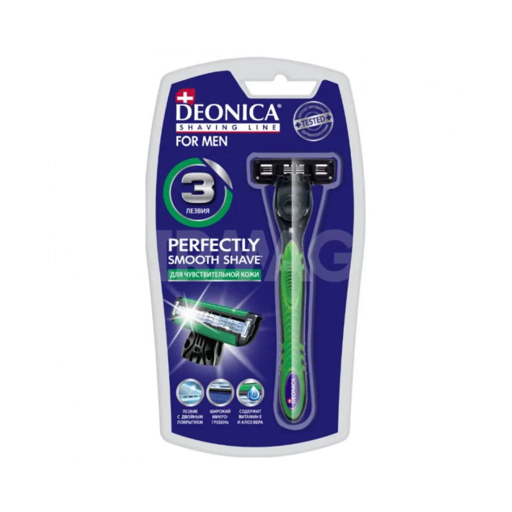 Станок Deonica мужской 5 лезвий 1 кассета