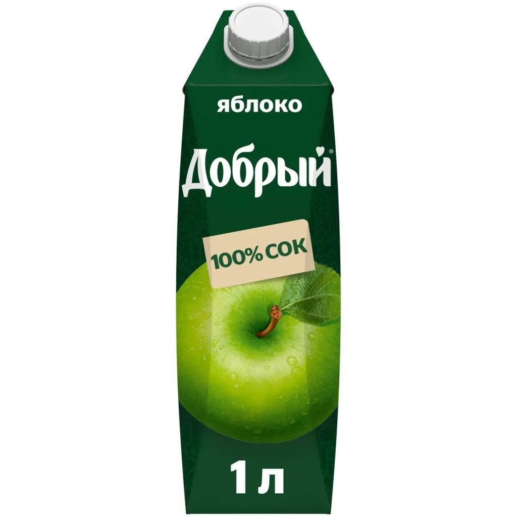 Нектар Добрый 1л Яблоко