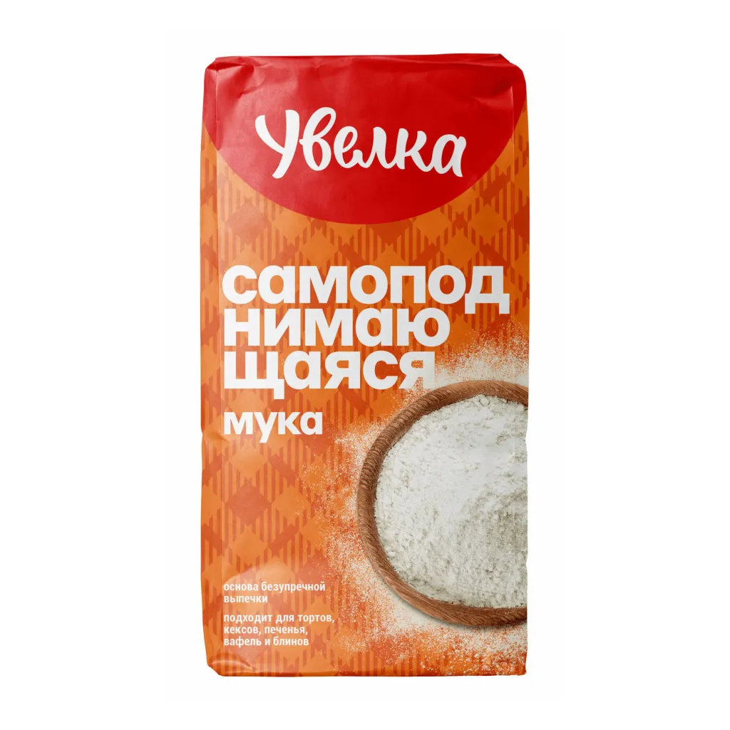 Мука Увелка Самоподнимающаяся пшеничная хлебопекарная 2кг