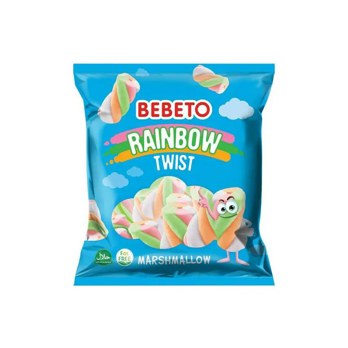 Маршмеллоу Bebeto Rainbow Twist 60 г