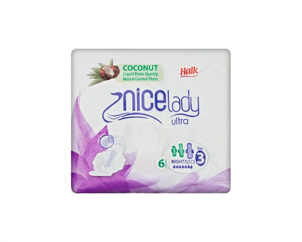 Прокладки NiceLady Ultra night 6шт