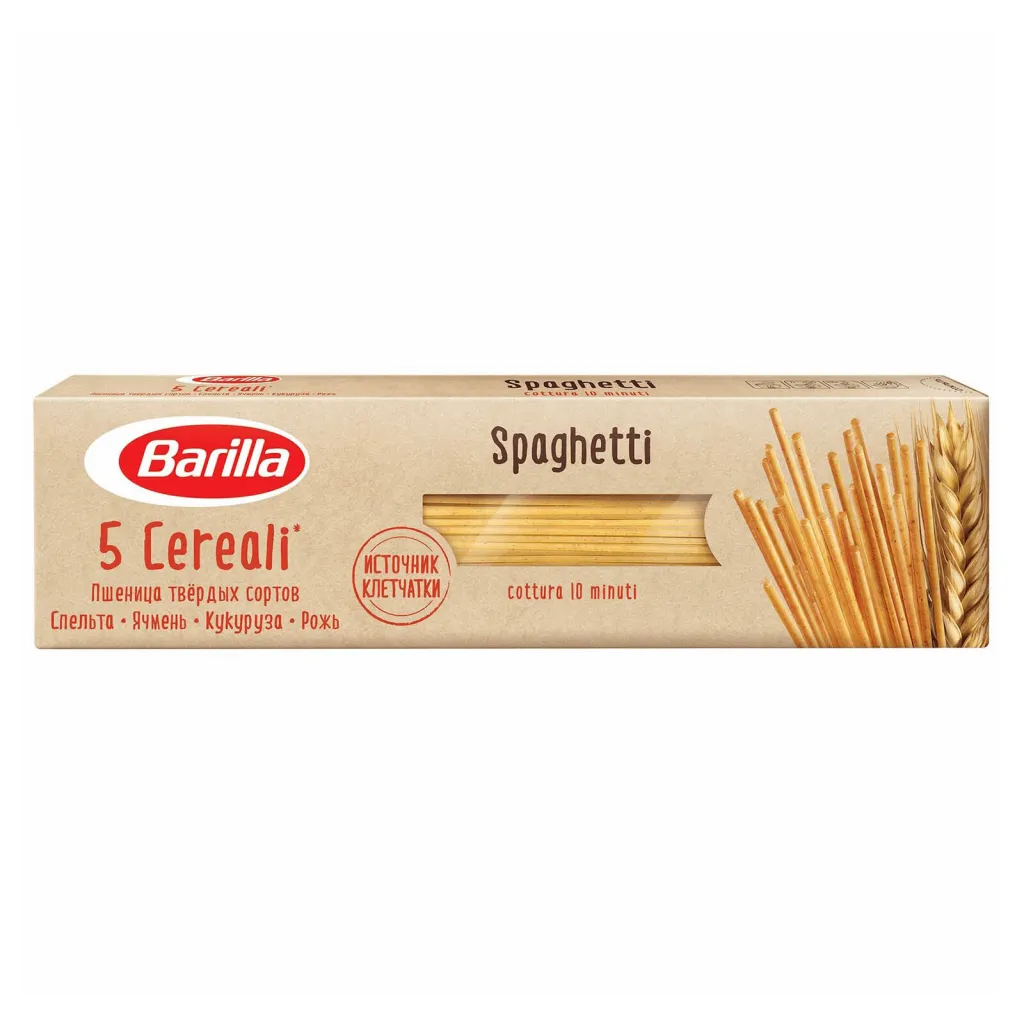 Макароны Barilla Spaghetti 5 злаков 450г