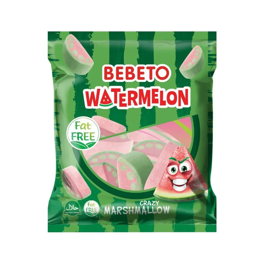 Маршмеллоу Bebeto Арбуз 60 г