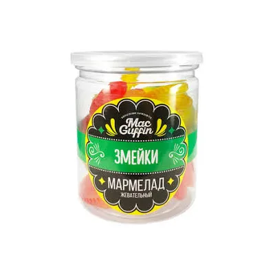 Мармелад жевательный MacGuffin Змейки 120 г