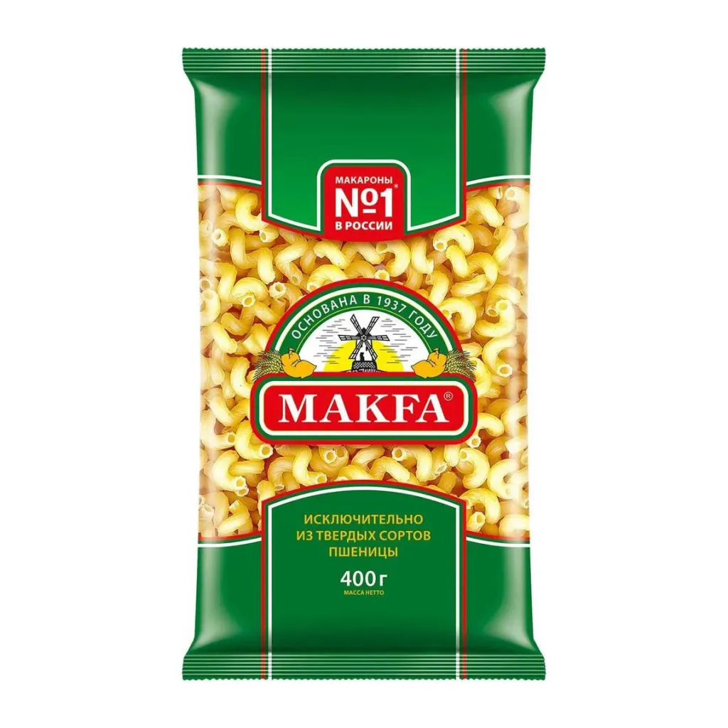 Макароны Makfa Виток 400г