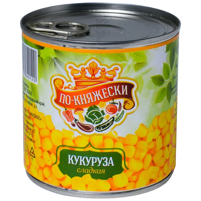 Кукуруза По-Княжески ж/б 425 мл