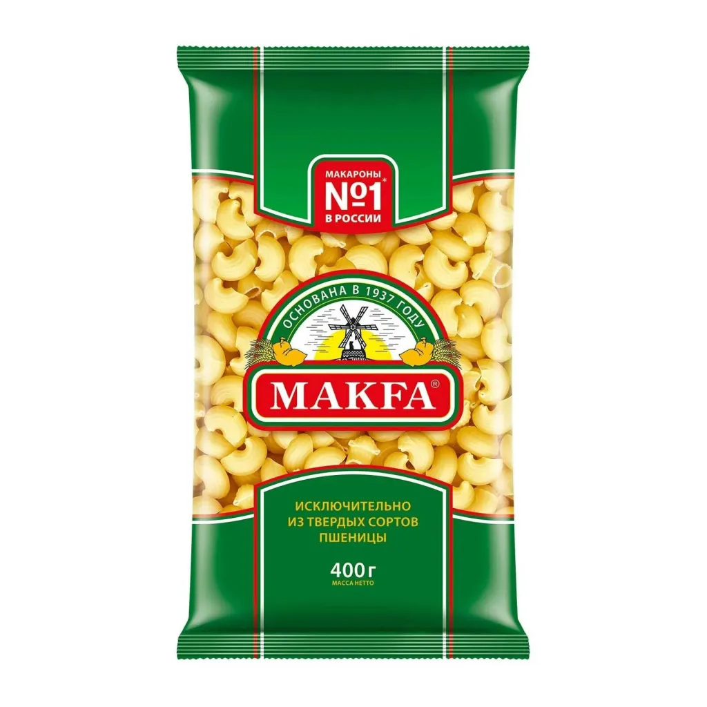 Макароны Makfa Улитки 400г
