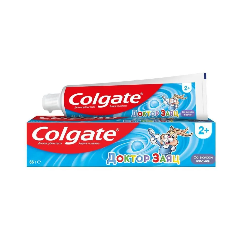 Зубная паста Colgate 2+ Доктор Заяц жвачка 50мл
