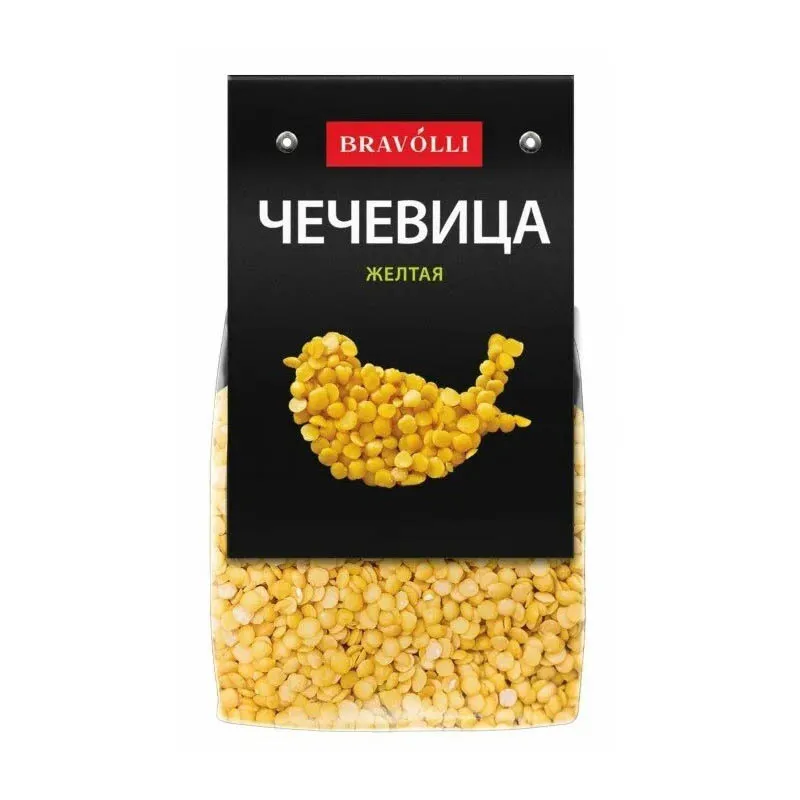 Чечевица Bravolli желтая 350г